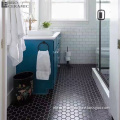 Indoor Glazed Ceramic Hexagon Mosaic Tiles for Bathroom Walls